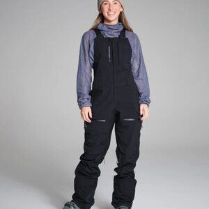 TREW Women's Chariot Bib Primo - M Tall Blackout